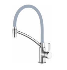 Смеситель для кухни Haiba HB73643-3, серый
