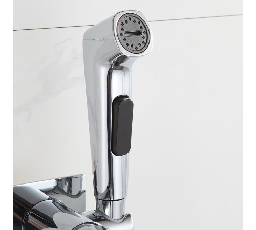 Гигиенический душ со смесителем FRAP F7586-2, хром