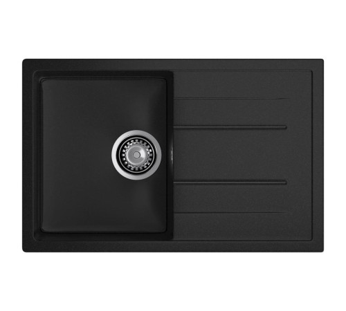 Кухонная мойка GranFest QUADRO 780L, черный