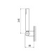Душевой гарнитур Webert Shower Set AC0116740, белый