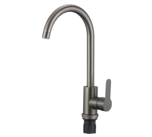 Смеситель для кухни Fmark FS8232Q, графит