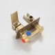 Гигиенический душ со смесителем FRAP F2084-3, золотой сатин
