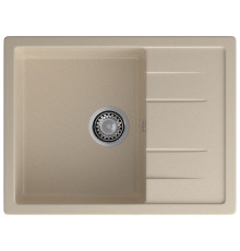 Кухонная мойка GranFest QUADRO 650L, кашемир