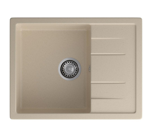 Кухонная мойка GranFest QUADRO 650L, кашемир