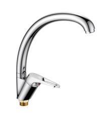 Смеситель для кухни Haiba HB4113-2, хром