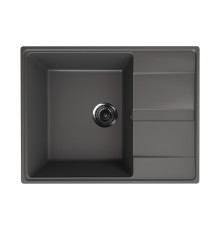 Кухонная мойка Ulgran Quartz Prima 650-09, мокрый асфальт