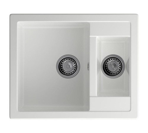 Кухонная мойка GranFest QUADRO 610K, иней