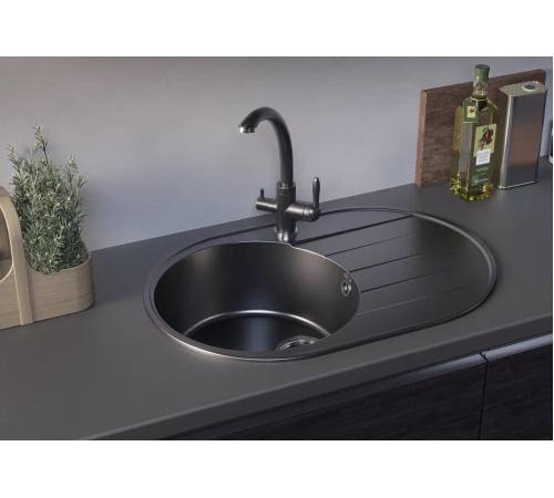 Кухонная мойка Ulgran Quartz Nora 750-08, космос