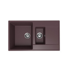 Кухонная мойка Ulgran Quartz Prima 860 1,5K-06, трюфель