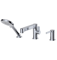 Смеситель на борт ванны ESKO SC355, хром