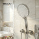Лейка для душа BRAVAT D2272CP-SW, хром