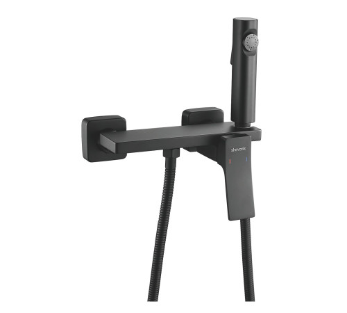 Гигиенический душ со смесителем Shevanik S6105H-1, черный