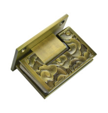 Петля для стеклянных ограждений Bronze de Luxe 1818, бронза