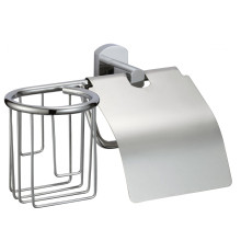 Держатель для туалетной бумаги и освежителя Savol S-R09951, хром