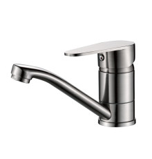 Смеситель для кухни Haiba HB45802, сталь