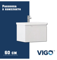 Тумба с раковиной напольная VIGO Нео 339-com, 60 см