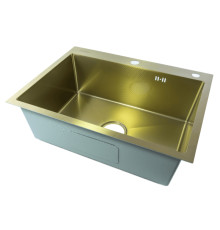 Мойка для кухни Fmark FSC6050C, матовое золото