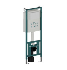 Инсталляция для подвесного унитаза Knotlor ISWC401FG, бирюзовый (серия 2)