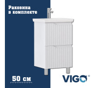 Тумба с раковиной напольная VIGO Нео 326-com, 50 см