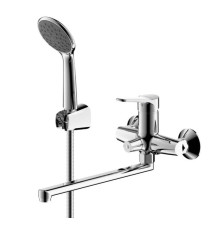 Смеситель для ванны Bravat Emeralda F6135147CP-LB-RUS, хром