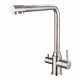 Смеситель для кухни с подключением фильтра Esko Kitchen K24S, сатин