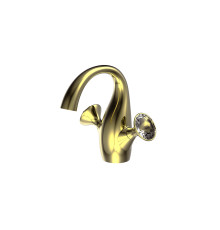 Смеситель для раковины Bravat Swan F14287G-ENG, золото