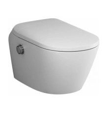 Умный унитаз SMARTFLOW безободковый с микролифтом SMF3017T-WH, белый