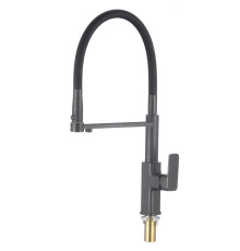 Смеситель для кухни с подключением к фильтру Savol S-L1808Q-01, графит