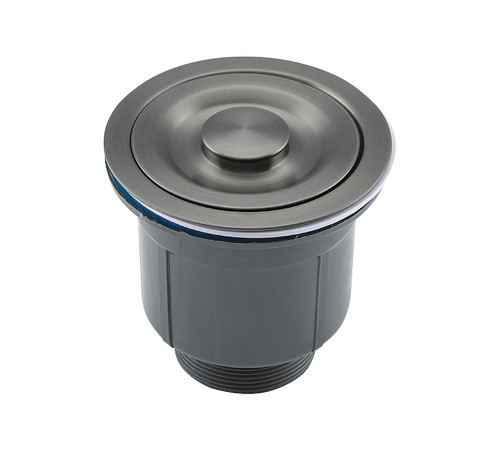 Кухонная мойка с коландером GAPPO GS7246-6, оружейная сталь