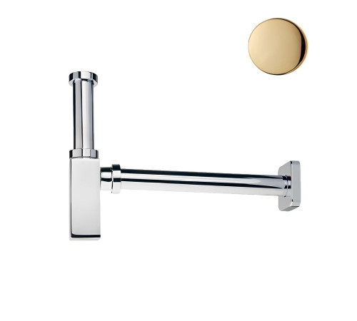 Сифон для раковины Webert AC0404010, золото