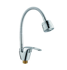Смеситель для кухни с гибким изливом D-Lin D150409-T, хром