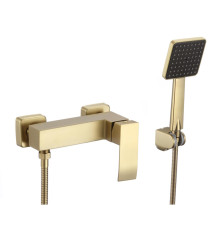 Смеситель для душа Fmark FS8603C, матовое золото