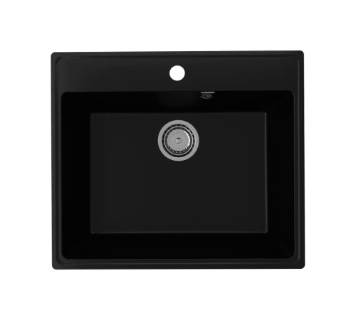 Кухонная мойка Ulgran Quartz Forte 580-07, уголь