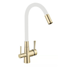 Смеситель для кухни с подключением к фильтру Savol S-L1806B-02, золото