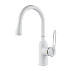 Смеситель для раковины Raffine F101C, белый