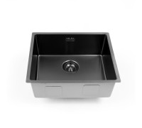 Кухонная мойка Grandex Aqua Optima 5011363, графит