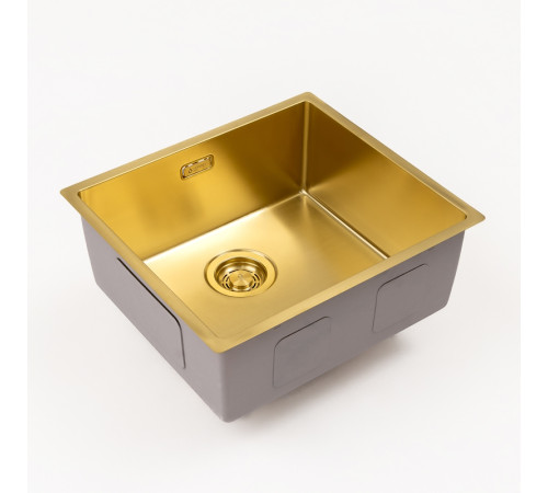 Кухонная мойка Grandex Aqua Optima 5010861, золото