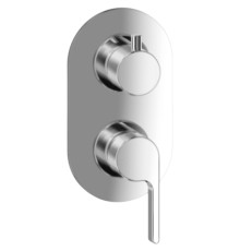 Смеситель для душа встраиваемый Webert DoReMi DR860101015, хром