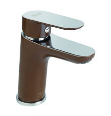 Смеситель для раковины Fiore KEVON CHIC 81MX8123, хром/коричневый