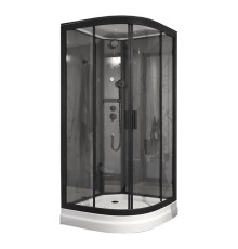 Душевая кабина Timo Premium ILMA Black ILMA901B, 100x100x222