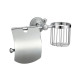 Держатель для туалетной бумаги и освежителя Savol S-L05851A, хром