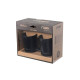 Стакан для ванной комнаты двойной Fixsen Luksor FX-71607B