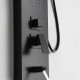 Душевая панель Frap F24005-6, черный