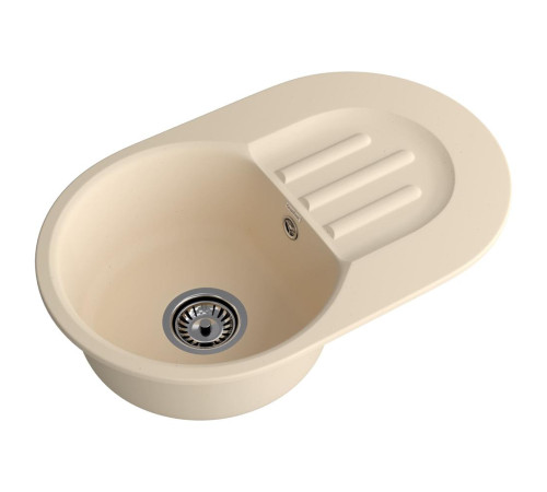 Кухонная мойка GranFest SMART 685L, бежевый
