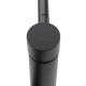Высокий смеситель для раковины Fiore XENON 44NN5288, черный (с донным клапаном)