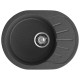 Кухонная мойка GranFest RONDO 580L, графит
