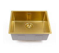 Кухонная мойка Grandex Aqua Optima 5011361, золото