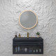 Зеркало Silver Mirrors Делуна/Deluna D700 TX (алюм. профиль, цвет золото бесконтактный сенсор)