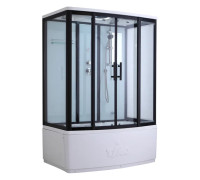 Душевая кабина (душевой бокс) Timo Standart Black T-6650B, 150x88x220