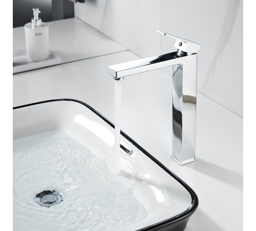 Смеситель для раковины Shevanik S9611, хром